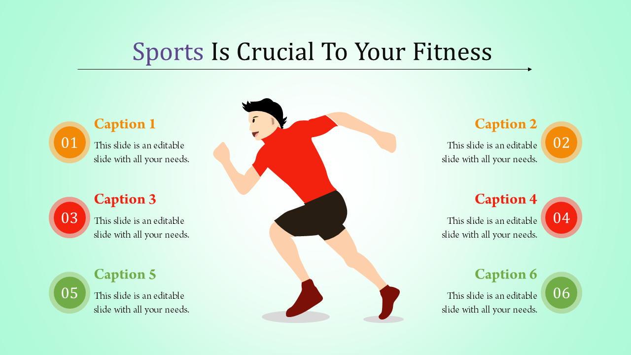 sports powerpoint template-Sports Is Crucial To Your Fitness